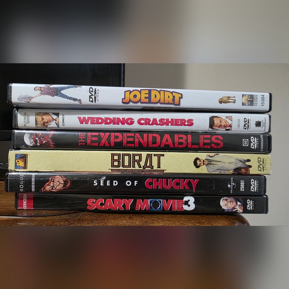 🎬💽Comedy, Action, Horror DVD Collection - 6 DVDs in total!!